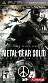 Metal Gear Solid: Peace Walker Box Art Front